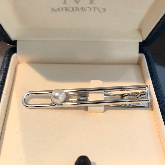 Mikimoto Tie Clip - Picture 3 of 6